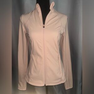 Sweaty Betty Light Pink Athletic Running workout Jacket. Size small